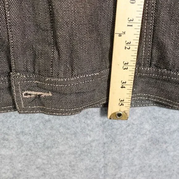 Vintage Pelle Pelle Denim Jacket 6XL Black Retro Trucker Baggy‎ MARC BUCHANAN